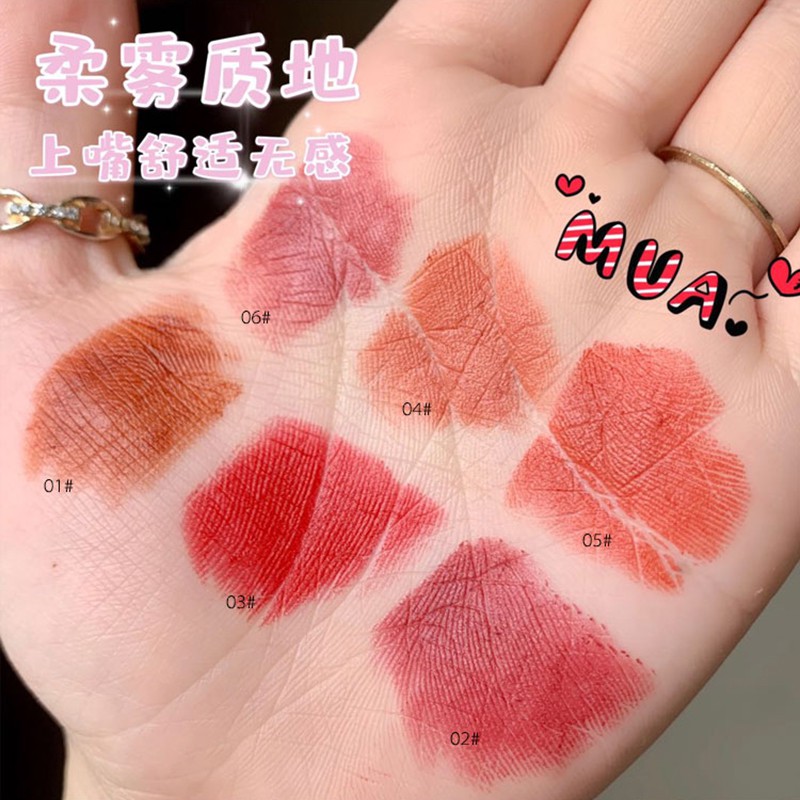 Son Môi Dưỡng Ẩm Lâu Trôi Chống Thấm Nước NO.202 Màu Nhung Mờ Tiện Lợi