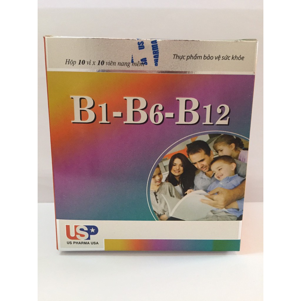 Vitamin B1-B6-B12, hỗ trợ tăng cường sức khỏe,nâng cao sức đề kháng,đặc biệt tốt cho người ăn chay, sau phẫu thuật | Thế Giới Skin Care