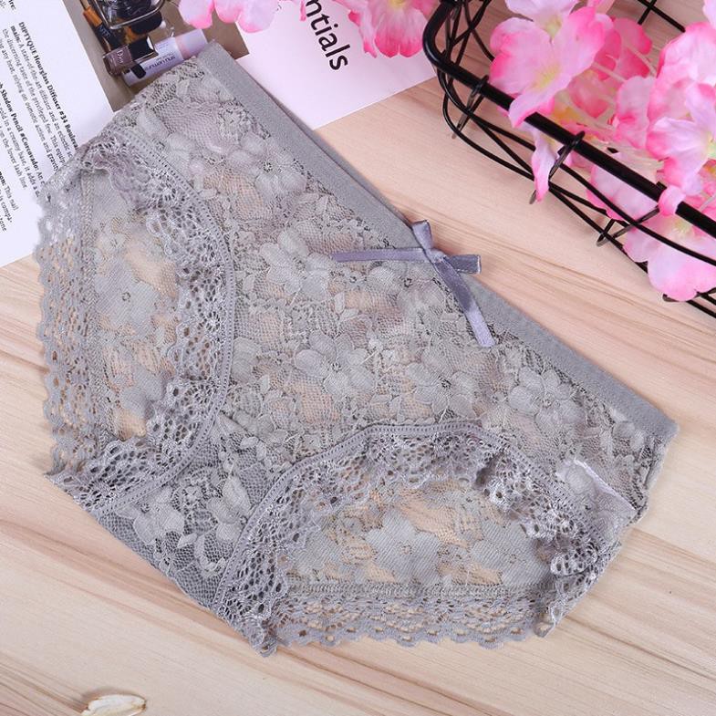 Quần lót ren hoa đính nơ quyến rũ | BigBuy360 - bigbuy360.vn