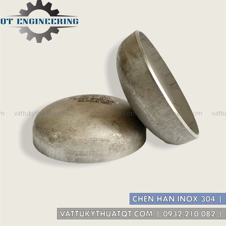 Chén Hàn Inox 304 | DN50,DN65,DN80,DN100,DN125