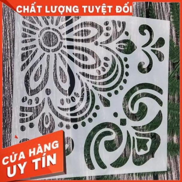 Khuôn vẽ mika dẻo 15*15cm (mẫu 2)