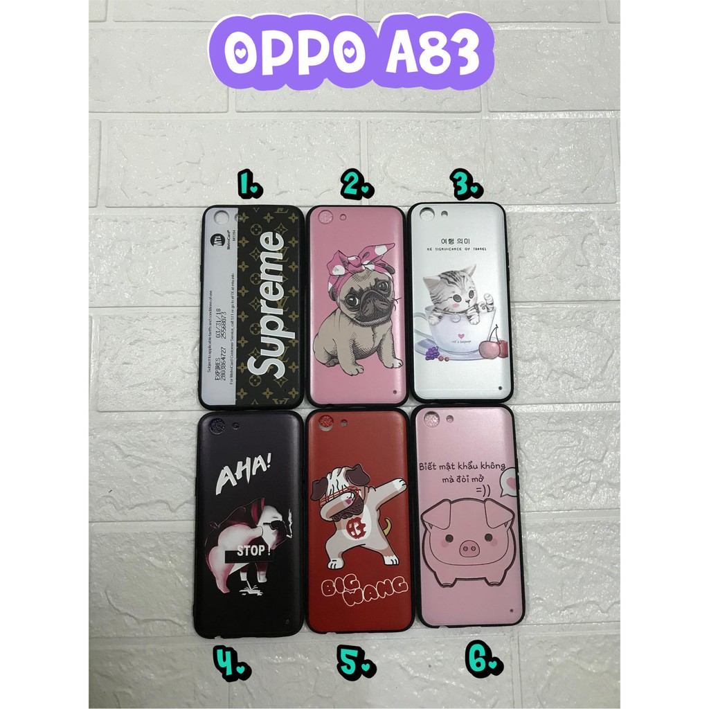 ỐP LƯNG THỜI TRANG OPPO A83