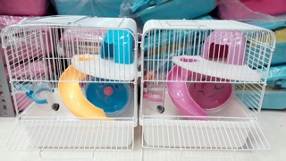 Lồng hamster tuyết trắng