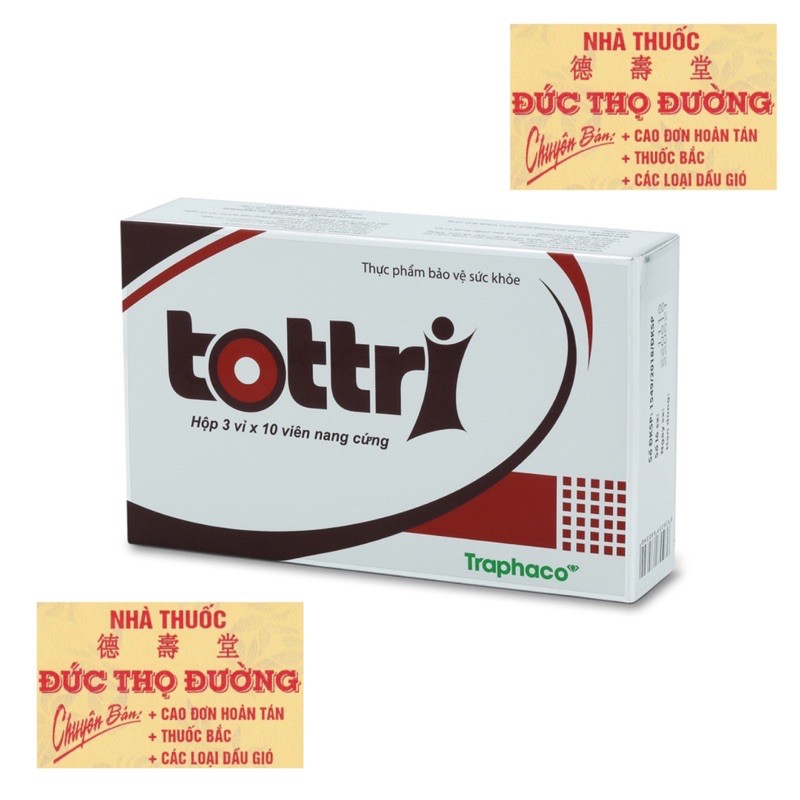 Tottri - Tốt Trĩ -  Tốt Tờ Ri - Totri - Trĩ Nội Ngoại, Táo Bón