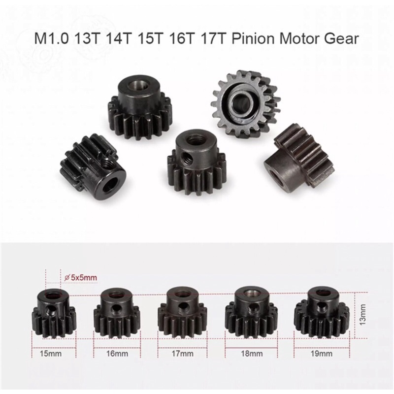 [HCM]Nhông M1 bánh răng M1 5mm 13t 14t 15t 16t 17t 26t 27t 28t 29t 30t