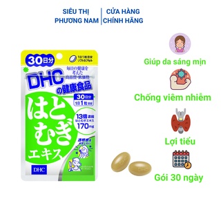 Viên uống trắng da DHC Nhật Bản dưỡng ẩm và tăng cường đề kháng da thực phẩm chức năng 30 ngày