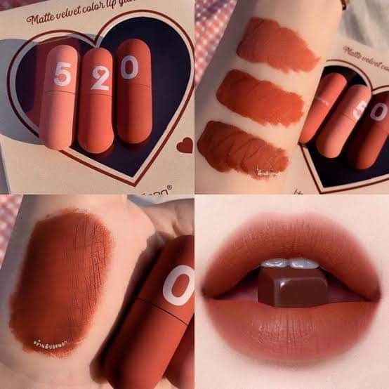 Sét son 520 siêu lì, 3 tông màu hot | BigBuy360 - bigbuy360.vn