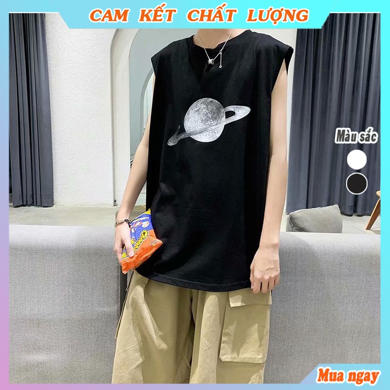 Áo tank top nam, áo ba lỗ form rộng thể thao tập gym thời trang đẹp giá rẻ freeship mã AT11