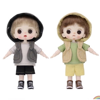 Búp bê Ob11 bjd City boy (búp bê + quần áo)