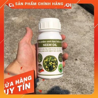 Dầu NEEM hữu cơ chuyên diệt bọ trĩ, nhện đỏ, rệp, sâu bọ ... 250ml