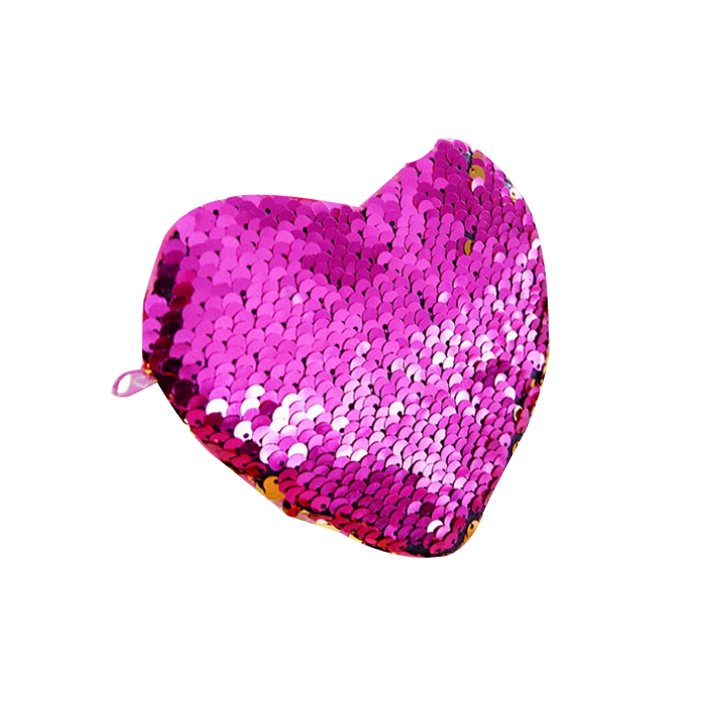 Túi xách đeo vai hình trái tim đính cườm xinh xắn cho bé gái