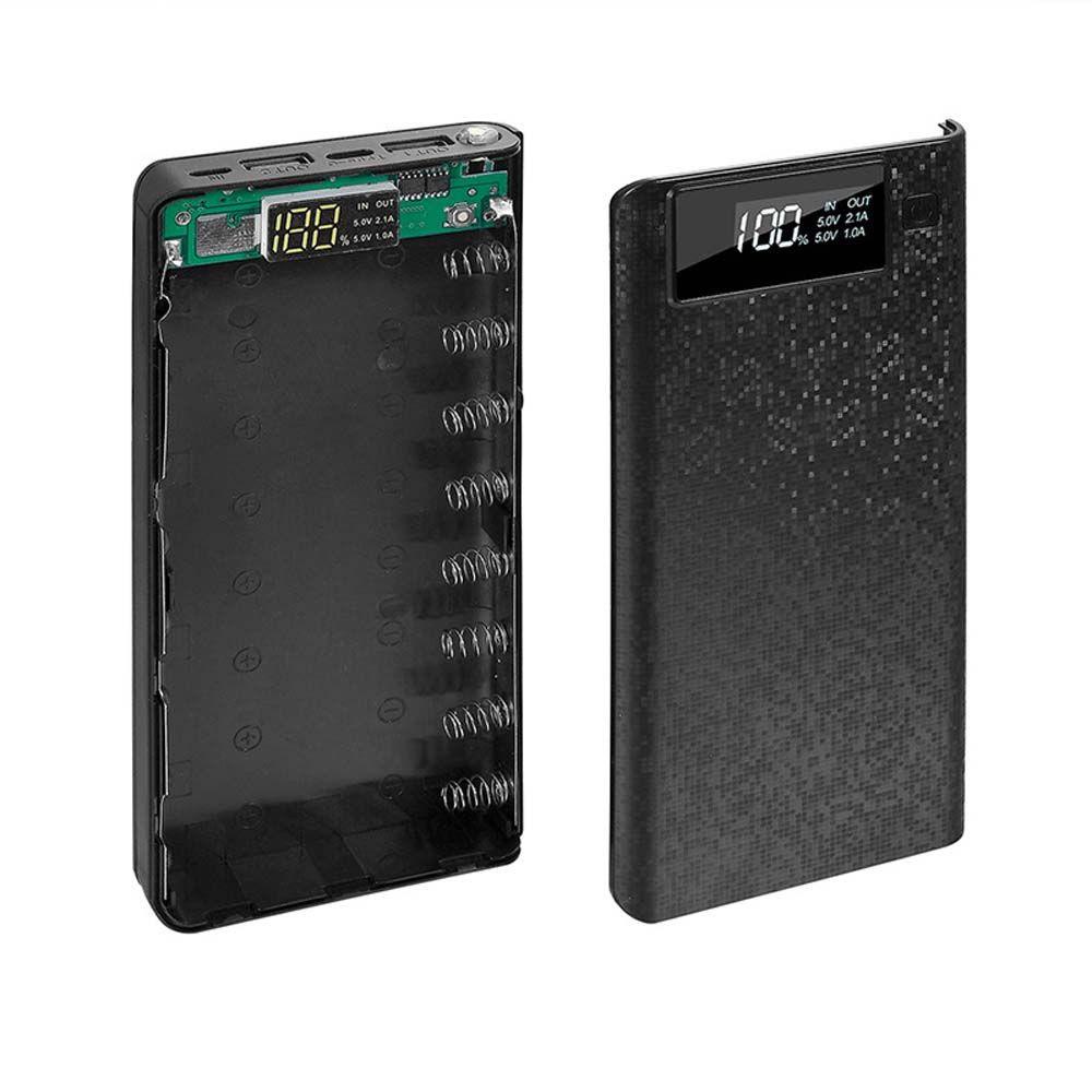 Hộp Sạc Pin Điện Thoại Loại C 8 X 18650 Thiết Kế Nhỏ Gọn Tiện Dụng Ốp