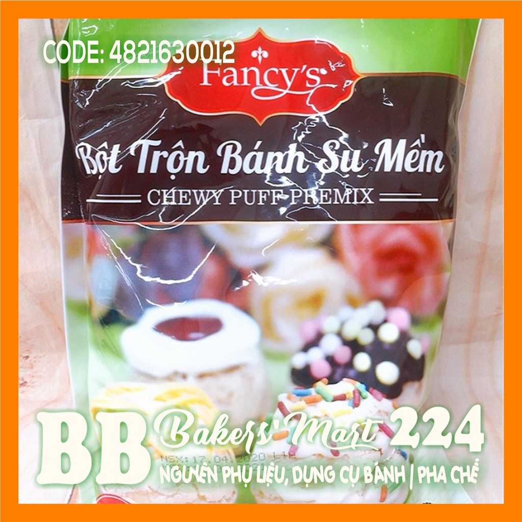 1KG - Bột trộn sẵn làm VỎ bánh SU MỀM hiệu FANCY'S