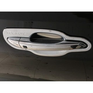Bộ ốp tay nắm, ốp hõm cửa xe Hyundai Tucson 2016-2020