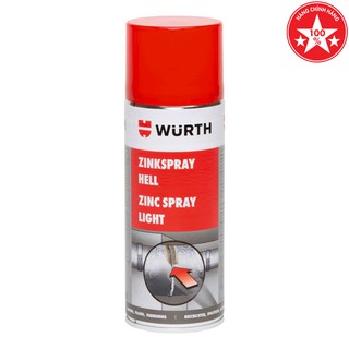 Sơn Chịu Nhiệt Wurth Bảo Vệ Chống Rỉ Sét Chống Ăn Mòn Kim Loại 400ml