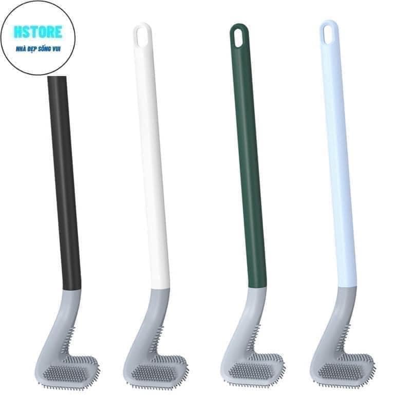 Chổi cọ TOILET SILICON tiện lợi- hala