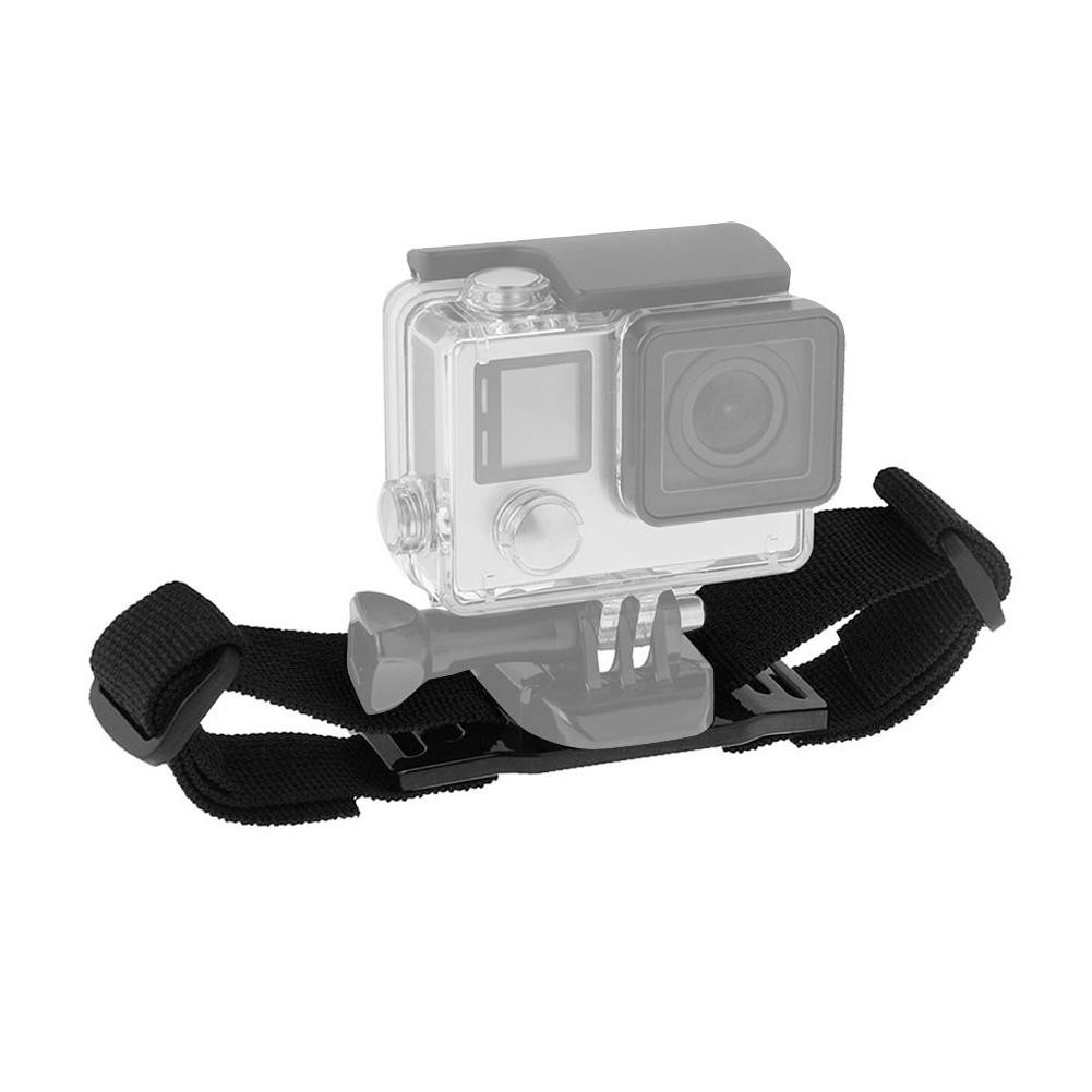 Dây bảo hộ Gopro khi gắn vào mũ