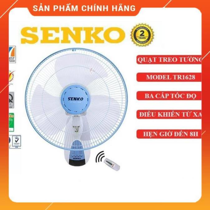 Quạt Treo Tường Điều Khiển Từ Xa Senko TR1628 - Hàng Chính Hãng ⚡