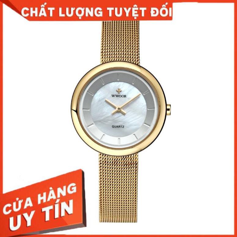 [ HÀNG CAO CẤP  ] - ĐỒNG HỒ NỮ WWOOR 8820 CHÍNH HÃNG, HÀNG BẢO HÀNH !!!!