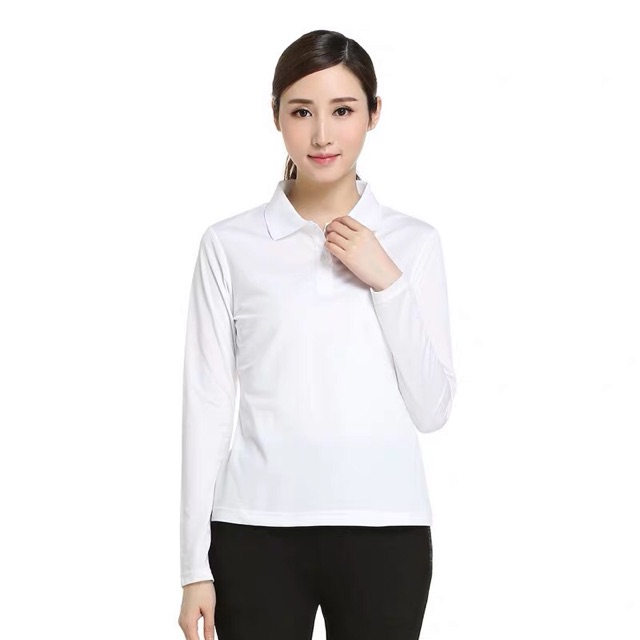 Áo dài tay nữ lining