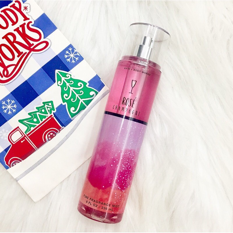 Xịt Thơm Bath &amp; Body Works - Rosé Champagne 30ml/50ml/100ml +jɥȽÿ08+