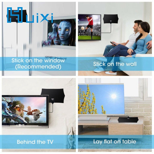 Anten TV kỹ thuật số HD Skywire 4K 1080P sử dụng trong nhà phạm vi 300 dặm