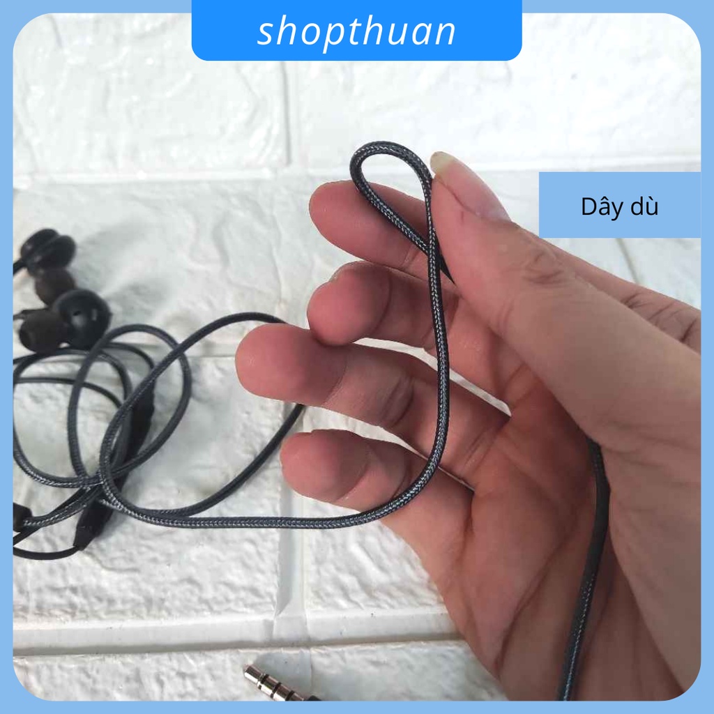 Tai nghe nhét tai dây dù S8 jack 3.5mm
