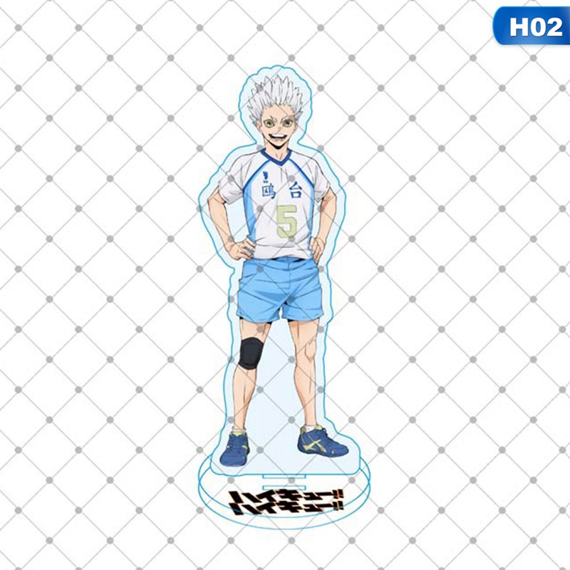 Mô hình nhân vật anime Haikyuu bằng nhựa acrylic đáng yêu