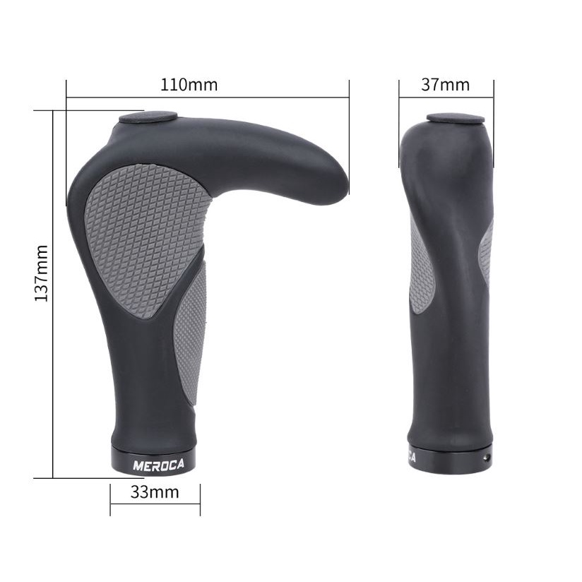 Tay Nắm Xe Đạp Có Sừng Trâu Meroca GRP23