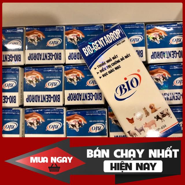 Thuốc Nhỏ Mắt Bio - Genta Drop Trị Chứng Mắt Đỏ, Chảy Nước Mắt Chó Mèo ❤️