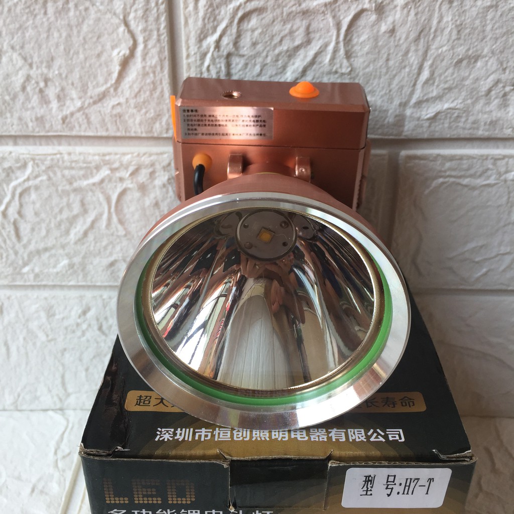 Đèn Đội Đầu GPX H7 120W Siêu Sáng Thời Gian CHiếu Sáng 10H