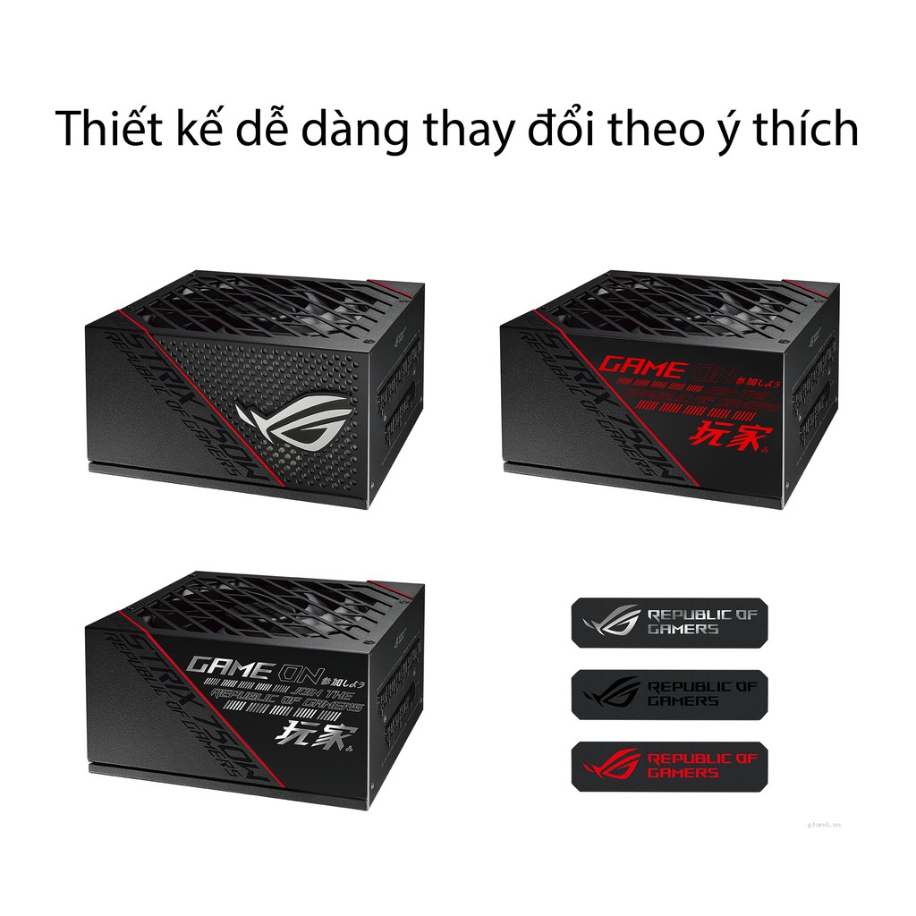 Nguồn ASUS ROG STRIX 750W-850W (Black/White)