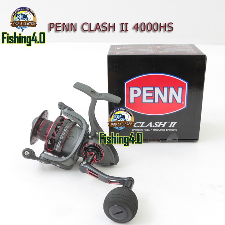 Máy Câu PENN CLASH II 4000HS 5000 chính hãng - Hot new 2020