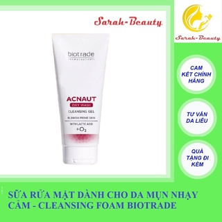 Sữa Rửa Mặt dành cho da mụn nhạy cảm - Cleansing Gel Biotrade Acnaut