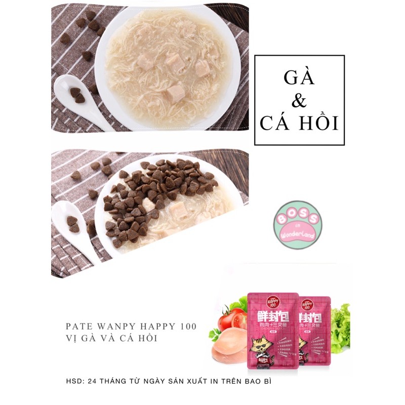 PATE HAPPY DÀNH CHO MÈO