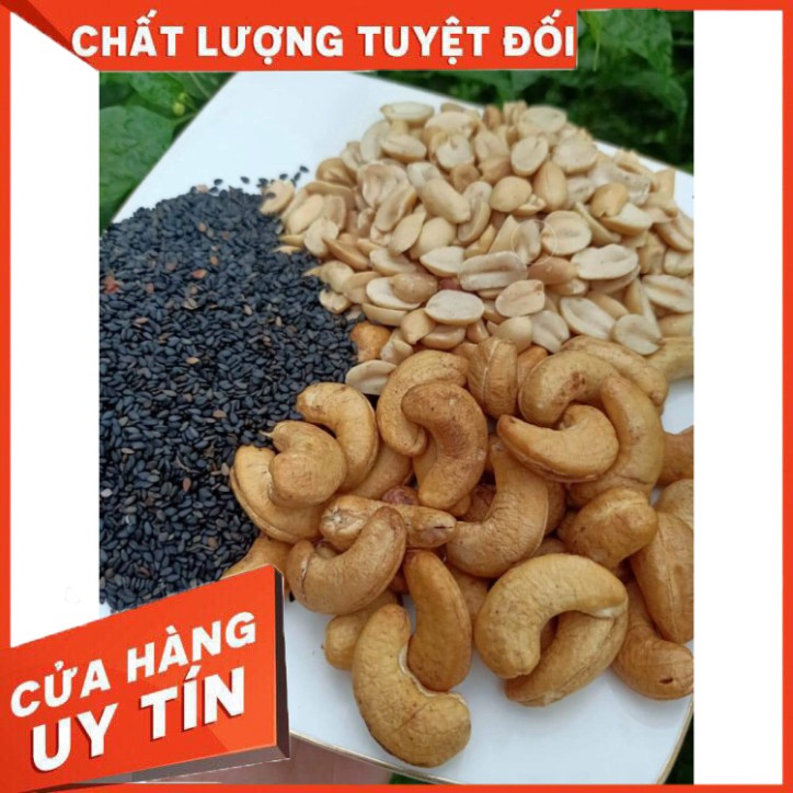 💟 Muối Mè Đậu phộng Hạt Điều Ăn Chay Ăn Kiêng 500g