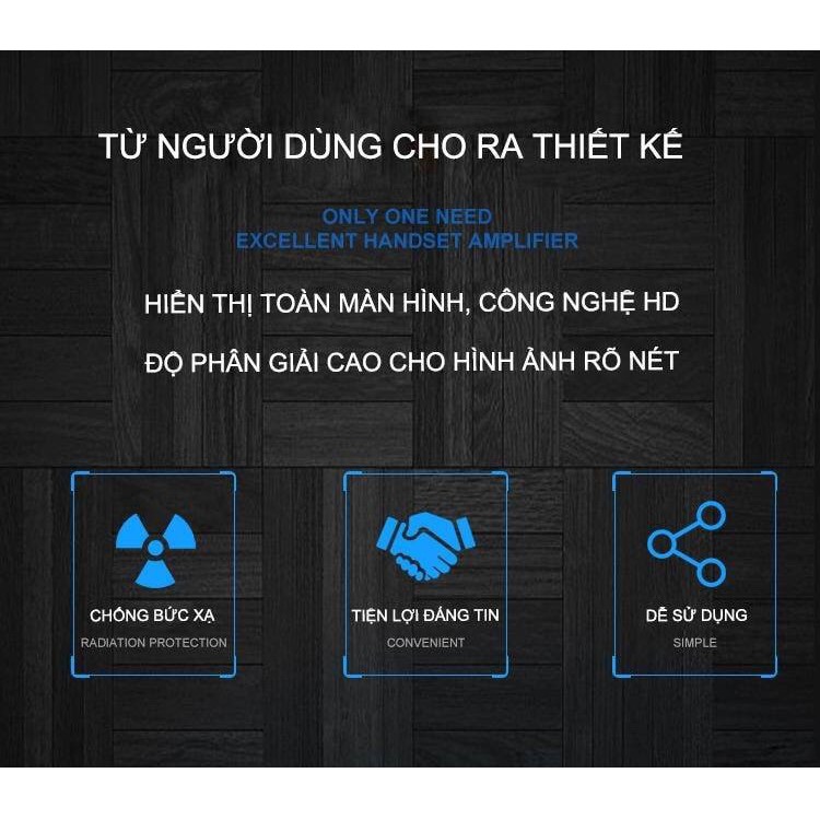 KÍNH PHÓNG ĐẠI MÀN HÌNH ĐIỆN THOẠI GỖ LOẠI TO | XEM 3D CỰC CHẤT