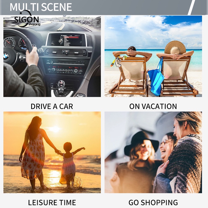 Kính Mát Gọng Vuông Chống Tia UV Thời Trang