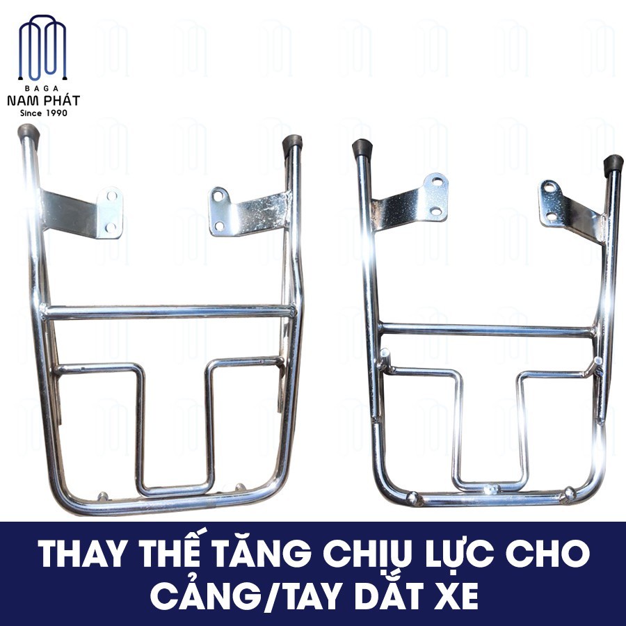 Cảng xe Wave RS, RSX trước 2010, Wave @, Wave Alpha trước  2016, Wave S100 Chịu Lực Tay Dắt 12 Li Đặc Nam Phát