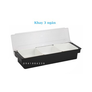 Khay Đựng Topping 5 Ngăn (Có 3-4-5 Ngăn)
