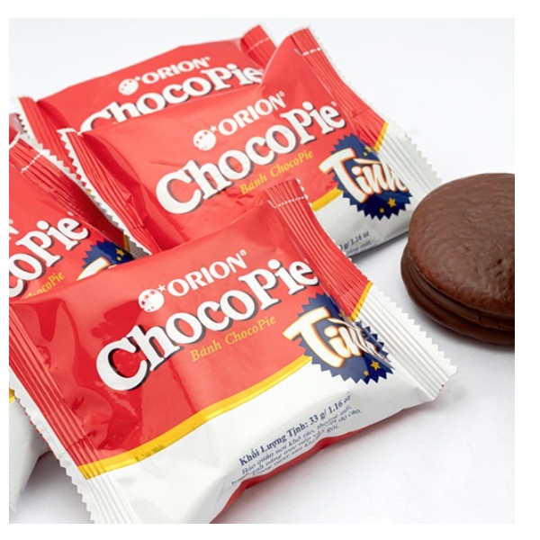 Combo 4 hộp bánh Orion ChocoPie Tình vị truyền thống (396g x 4)