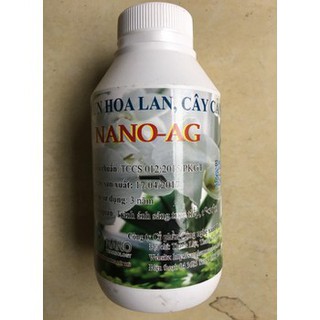 Nano bạc 400ml Diệt nấm, nấm mốc, vi khuẩn và virus gây bệnh trên hoa lan