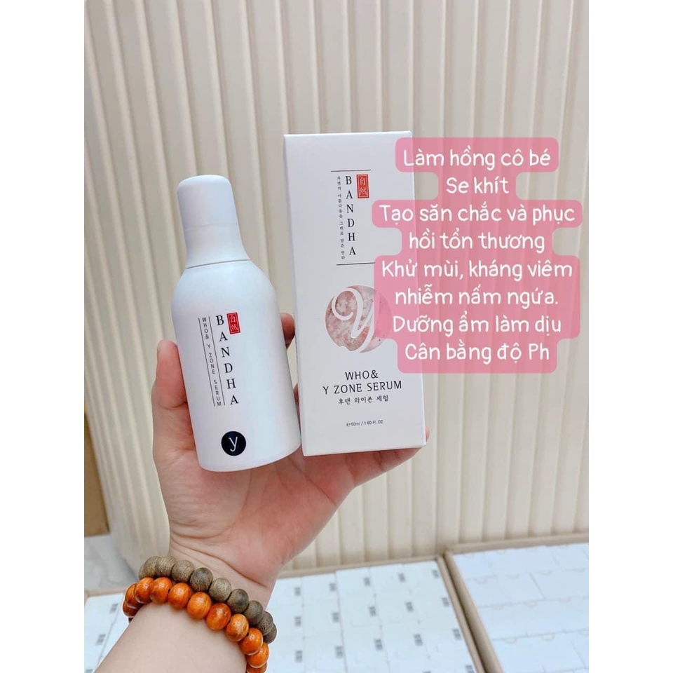 Serum trẻ hóa vùng kín Bandha Who Y Zone 50ml GentsOfficialStore