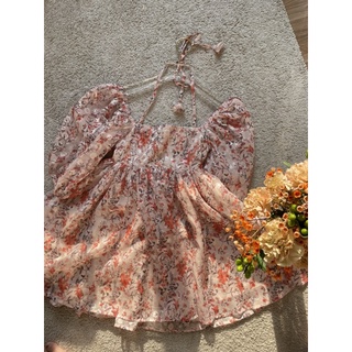 đầm babydoll hoa