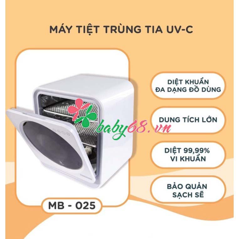 Máy tiệt trùng sấy khô UV-C Moaz Bebe MB-025