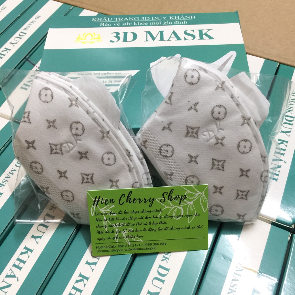 Khẩu trang 3D Mask chính hãng, hộp 50 chiếc  - HAHA Store