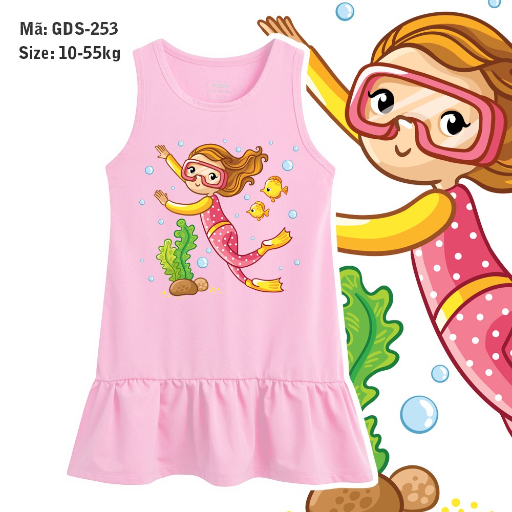 Đầm bé gái GUMMY 10-55kg k