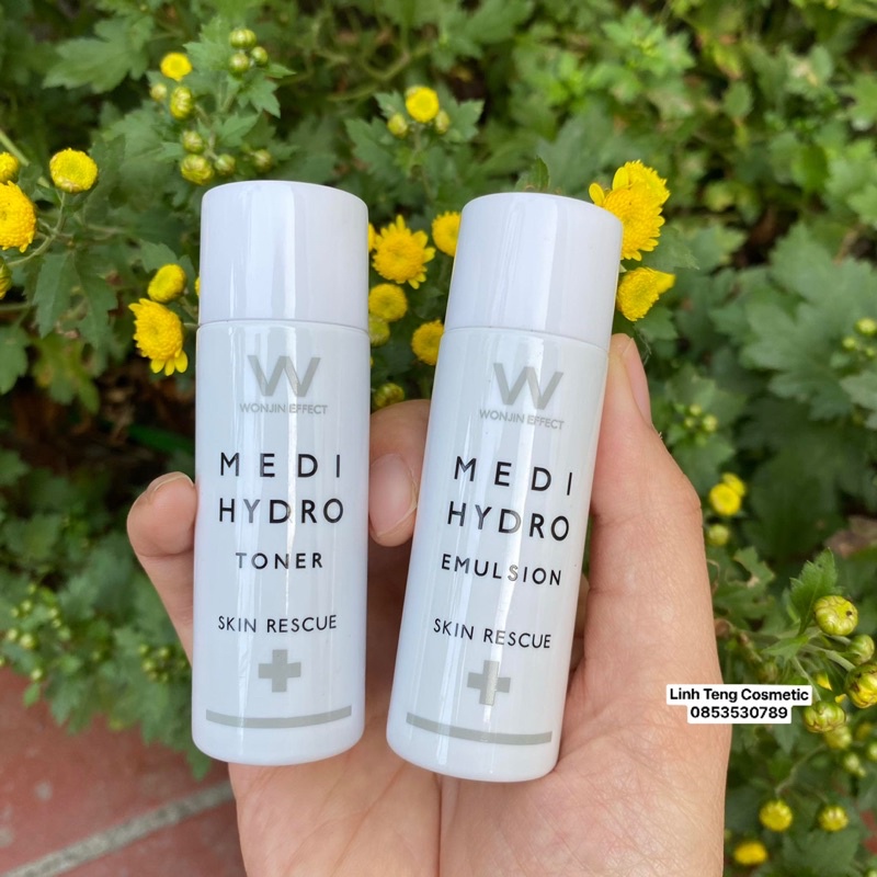 THANH LÍ Bộ Nước Thần Dưỡng Ẩm Cấp Nước Đa Tầng + Căng Bóng + Chống Lão Hoá Medi Hydro Skin-care Set