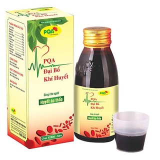 SIRO PQA ĐẠI BỔ KHÍ HUYẾT dùng cho người huyết áp thấp, giúp ổn định huyết áp