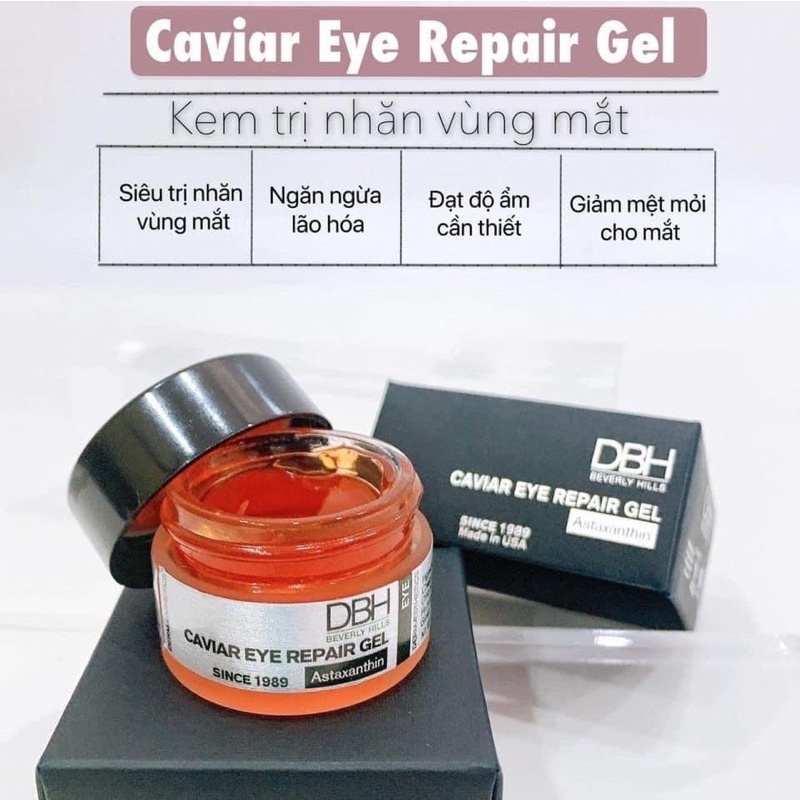 Kem Mắt DBH Cavia Eye Repair Gel - Kem Mắt DBH Brite Eye Cream